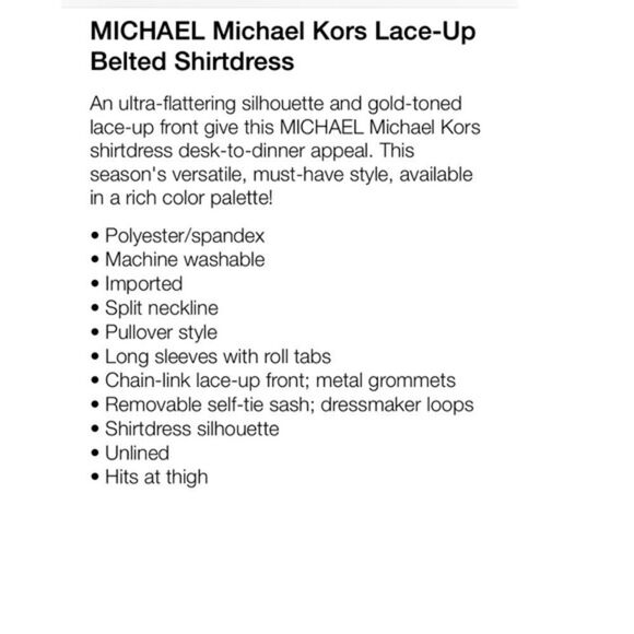 🎉1 hr sale🎉Michael kors dress - Picture 3 of 5